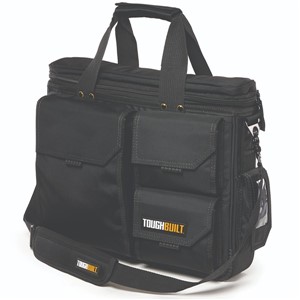 TOUGHBUILT Quick Access Laptop Bag + Shoulder Stra