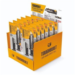 TOUGHBUILT Reload Knife with 5+5 blades. Supplied