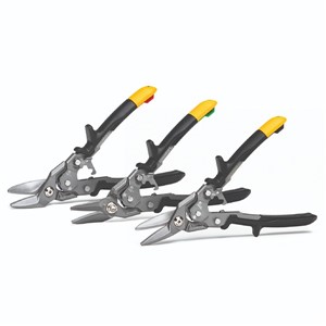 TOUGHBUILT 3pc Aviation Snips Set (Left, Right & S