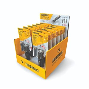 TOUGHBUILT Scraper Utility Knife + 5 Spare Blades.