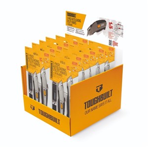 TOUGHBUILT 2-Pack Autoloading Utility Knives +50 b