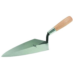 MARSHALLTOWN Phil. Brick Trowel 10" Wood Handl