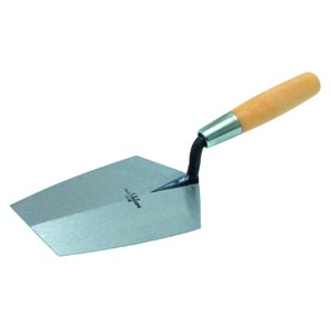 MARSHALLTOWN Bucket Trowel 7.5" Wooden Handle