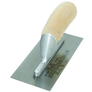 MARSHALLTOWN MIDGET TROWEL 8"X3" WOOD HANDLE