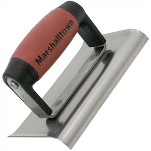 MARSHALLTOWN CEMENT EDGER CURVED 6"X4"X1/2"