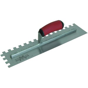 MARSHALLTOWN Trowel Notched Duraso 16"x4" 1/2"