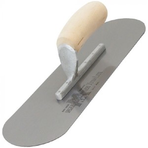 MARSHALLTOWN POOL TROWEL 10"X3" WOODEN HANDLE