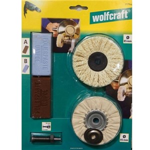 WOLFCRAFT HOBBY POLISHING SET