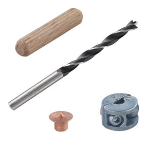 WOLFCRAFT DOWEL KIT 6MM