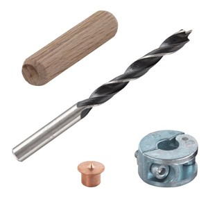 WOLFCRAFT DOWEL KIT 10MM