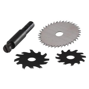 WOLFCRAFT Set of Cutters 1xSaw 2/Cutters35mm&45mm