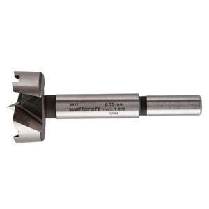 WOLFCRAFT Forstner Drill Shank 10mm 35mmx90mm