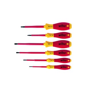 WIHA 320N ZK6 SF VDE 6pc S/Dr Set SL/PZ