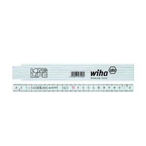 WIHA 2M Folding Rule Metric White