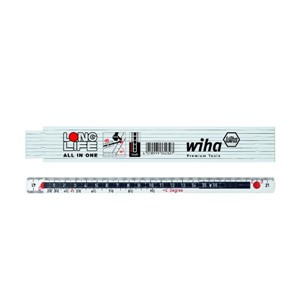 WIHA 2m Longlife Metric FoldRule White