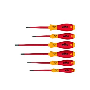 WIHA 3201 6pc SLIM FIX VDE S/Driver Set